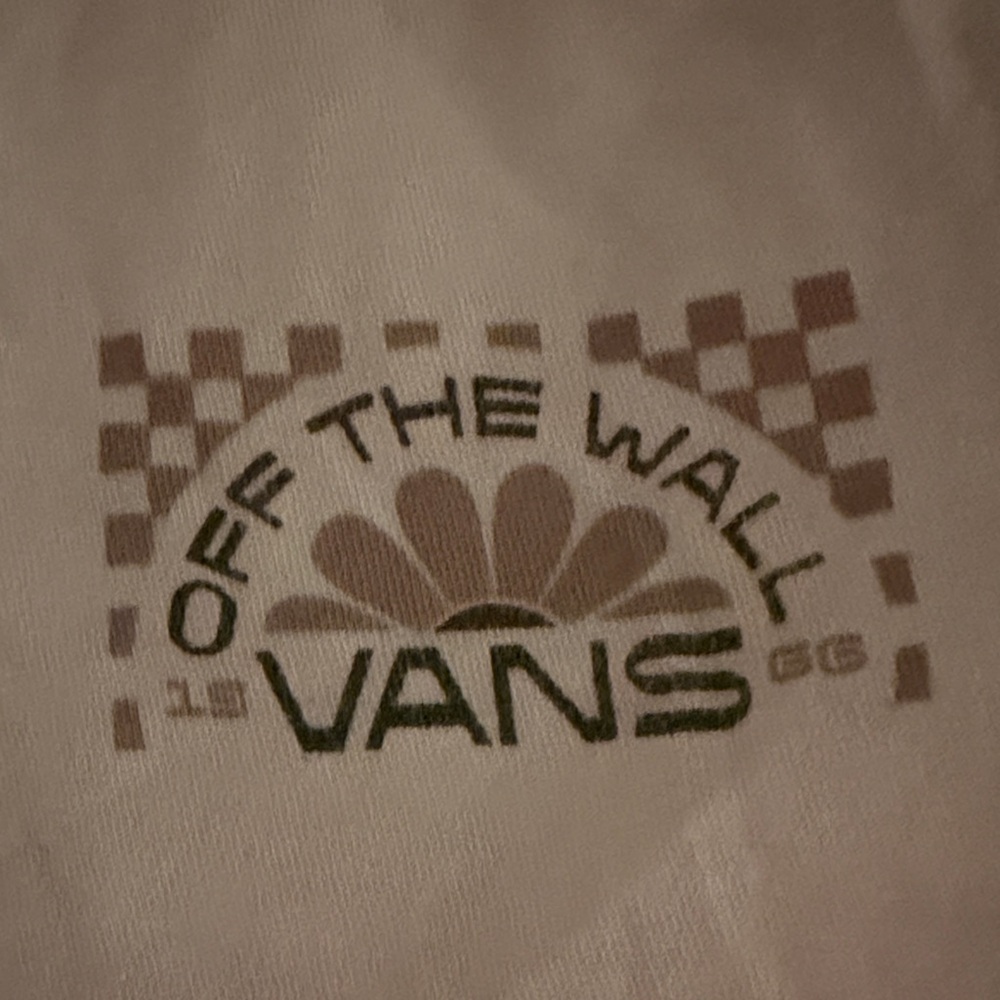 Vans Off The Wall Brown and Cream Wall Art